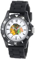 Game Time Kids' NHL-WIL-CHI Wildcat College Series Chicago Black Hawks 3-Hand Analog