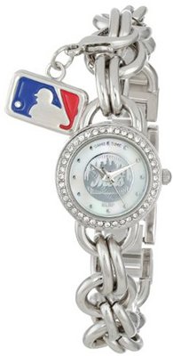 Game Time MLB-CHM-NYM Charm MLB Series New York Mets 3-Hand Analog