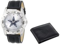 Game Time Unisex NFL-WWS-DAL Wallet and Dallas Cowboys NHL Set