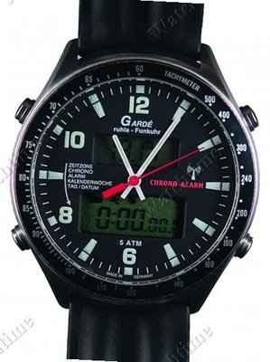 Gardé 00001-Funkuhren Radio controlled Business Alarm