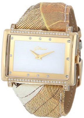 Gattinoni 202779GA13-2A Sirio Gold Ion-Plated Coated Stainless Steel Swarovski Crystal