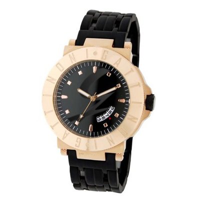 Gattinoni TMG3979-2 Hydra IP Rose Gold Plated Black