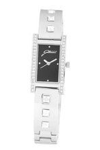 Gattinoni W0158LSSBLK Auriga Stainless Steel Black Diamond