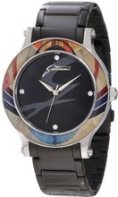 Gattinoni W0193SBBLK Antares Black Stainless Steel Planetarium Bezel