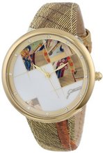 Gattinoni W0316GGTZPG Alpha Yellow Gold Ion-Plated Coated Stainless Steel Swarovski Crystal