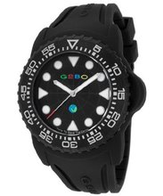 Black Dial Black Rubber