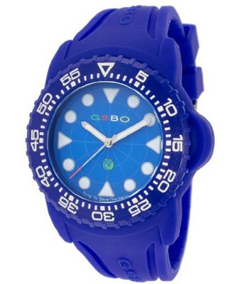 Blue Dial Blue Rubber