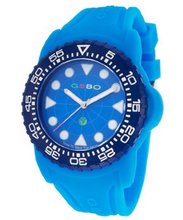 Blue Dial Light Blue Rubber