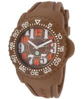 Brown Dial Brown Silicone