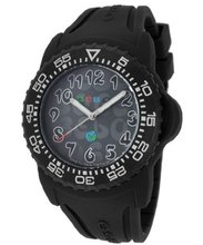 Gray Dial Black Silicone