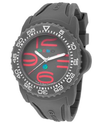 Gray Dial Gray Silicone