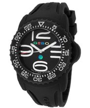 uGeBo Black Dial Black Silicone 