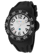 White Dial Black Rubber