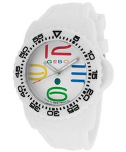 White Dial White Silicone
