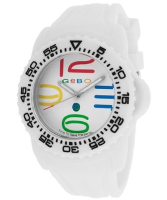 White Dial White Silicone