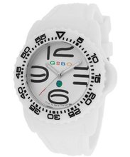 White Dial White Silicone