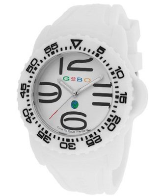 White Dial White Silicone