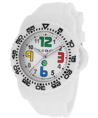 White Dial White Silicone