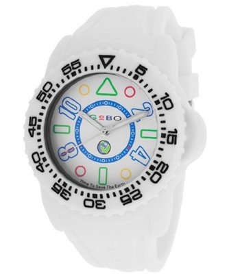 White Dial White Silicone