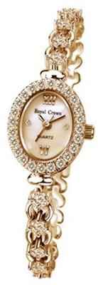 Gemorie  Fashion Oval Shape with Jewelry Band in Rose Gold Plating (128998-RG)