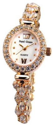 Gemorie  Fashion Oval with Jewelry Band in Rose Gold Plating (128959-RG)