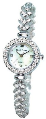 Gemorie  Fashion Round Shape with Jewelry Band in Rose Gold Plating (128996)