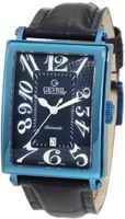 Gevril 5006A Avenue of America Swiss Automatic Blue Leather PVD
