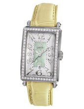 Gevril 7246NL.9 Green Mother-of-Pearl Genuine Alligator Strap