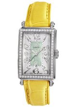 Gevril 7246NV.2 Green Mother-of-Pearl Genuine Alligator Strap