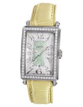 Gevril 7246NV.9 Green Mother-of-Pearl Genuine Alligator Strap