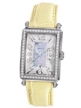 Gevril 7247NL.9 Blue Mother-of-Pearl Genuine Alligator Strap