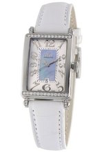 Gevril 7247NT.1 Blue Mother-of-Pearl Genuine Alligator Strap
