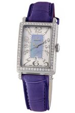Gevril 7247NV.3 Blue Mother-of-Pearl Genuine Alligator Strap