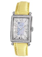 Gevril 7247NV.9 Blue Mother-of-Pearl Genuine Alligator Strap