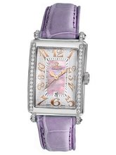 Gevril 7248RE.14A Pink Mother-of-Pearl Genuine Alligator Strap
