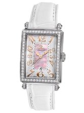 Gevril 7248RV.1 Pink Mother-of-Pearl Genuine Alligator Strap