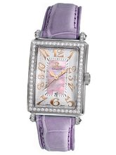 Gevril 7248RV.14A Pink Mother-of-Pearl Genuine Alligator Strap