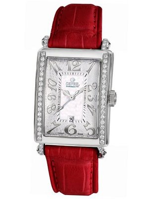 Gevril 7249NE.4 White Mother-of-Pearl Genuine Alligator Strap
