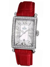 Gevril 7249NL.4 White Mother-of-Pearl Genuine Alligator Strap