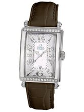 Gevril 7249NT.5B White Mother-of-Pearl Genuine Alligator Strap