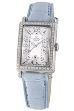 Gevril 7249NV.3 White Mother-of-Pearl Genuine Alligator Strap