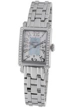 Gevril 8247NEB Super Mini Quartz Blue Mother of Pearl Diamond