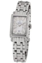 Gevril 8249NEB Super Mini Quartz White Mother of Pearl Diamond