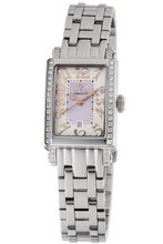 Gevril 8428REB Super Mini Quartz Pink Mother of Pearl Diamond