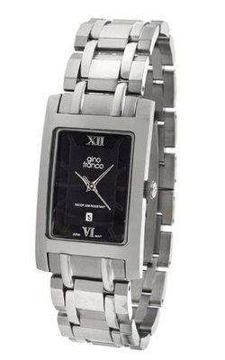 gino franco 926BK Stainless Steel Bracelet