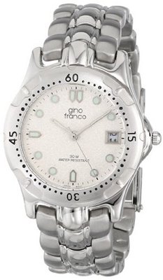 gino franco 953-1 Round Stainless Steel Bracelet