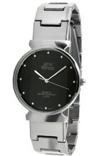 gino franco 964BK Round Stainless Steel Bracelet