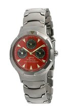 gino franco 980RD Round Stainless Steel Multi-Function Bracelet