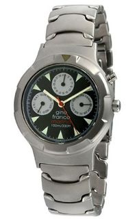 gino franco 980SL Round Stainless Steel Multi-Function Bracelet