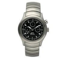 ugino franco Gino Franco Stainless Steel Wave Bracelet 